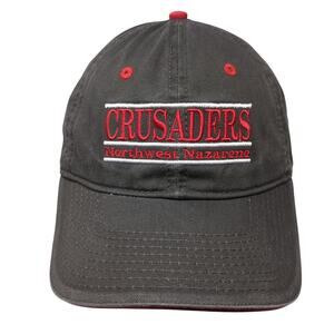 The Game Black and Red Crusaders Embroidered Baseball Cap